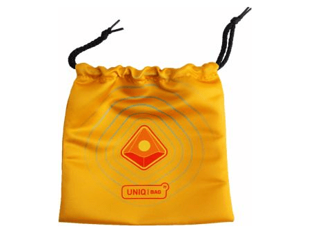 Мешочек Uniqbag 20 StringWave (200х200 мм, жёлтый)