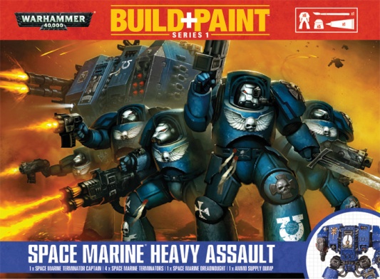 Build+Paint: Space Marine Heavy Assault