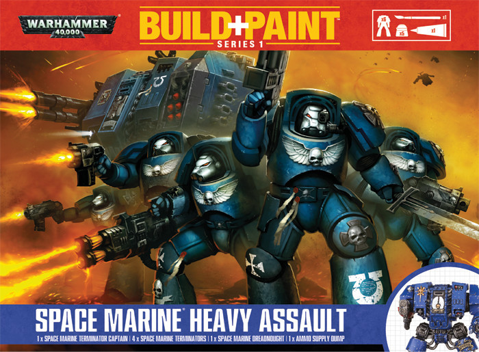 Build+Paint: Space Marine Heavy Assault