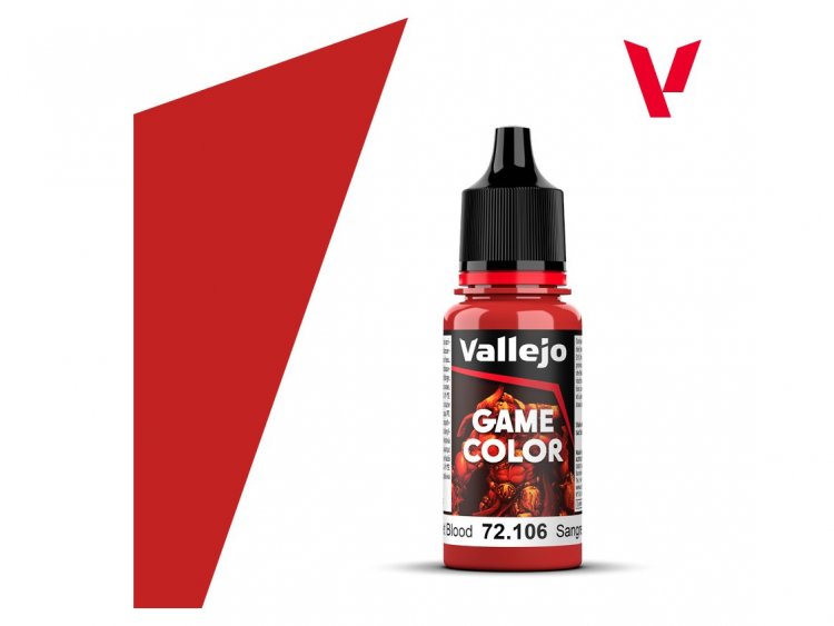 Краска Vallejo Game Color: Scarlet Blood 72.106