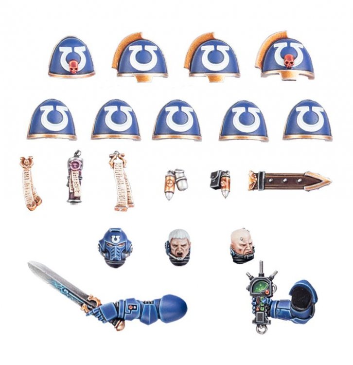 Ultramarines Primaris Upgrades (Space Marines, Warhammer 40k)