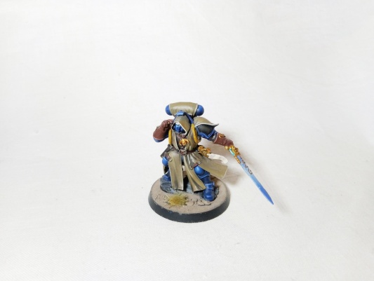 Warhammer 40k Space Marine Librarian in Phobos Armour (Pro-Painted)