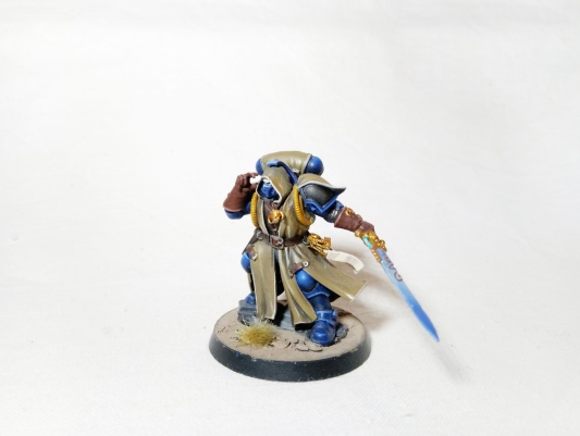 Warhammer 40k Space Marine Librarian in Phobos Armour (Pro-Painted)