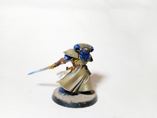 Warhammer 40k Space Marine Librarian in Phobos Armour (Pro-Painted)