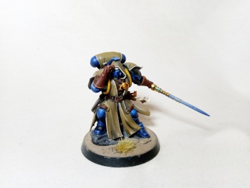 Warhammer 40k Space Marine Librarian in Phobos Armour (Pro-Painted)