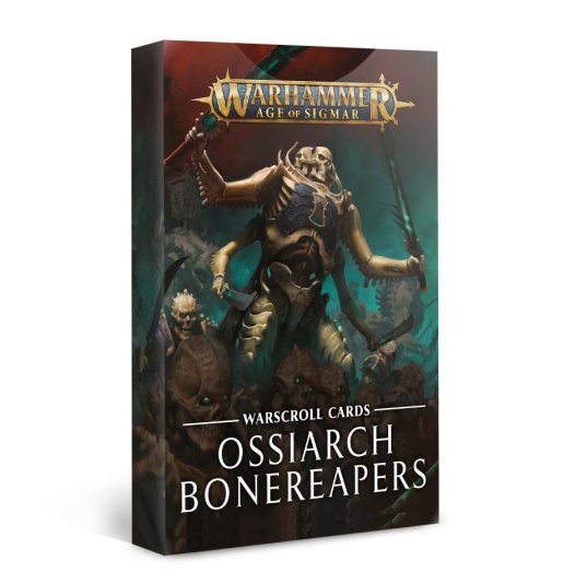 Warscroll Cards: Ossiarch Bonereapers