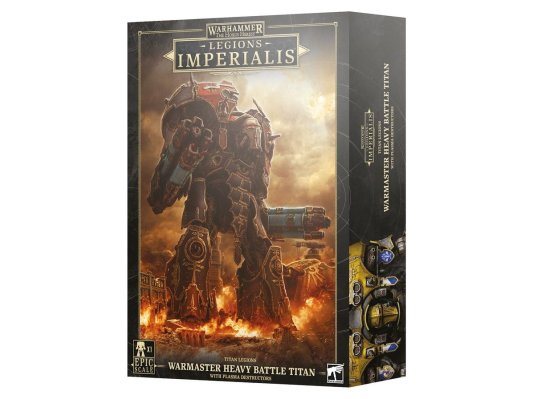 Legions Imperialis: Warmaster Heavy Battle Titan with Plasma Destructors