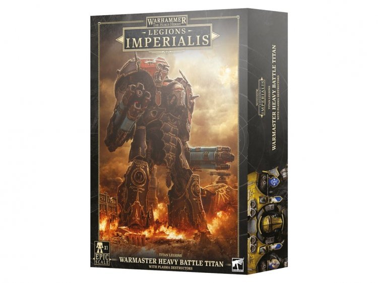 Legions Imperialis: Warmaster Heavy Battle Titan with Plasma Destructors