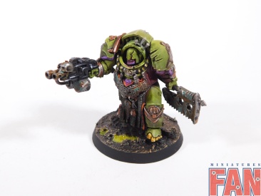 Warhammer 40000 Death Guard Blightlord Terminators (Pro-Painted)