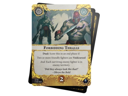 Voidcursed Thralls Rivals Deck (ENG) (Warhammer Underworlds)