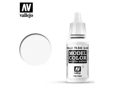 Краска Vallejo Model Color: Gloss White 70.842