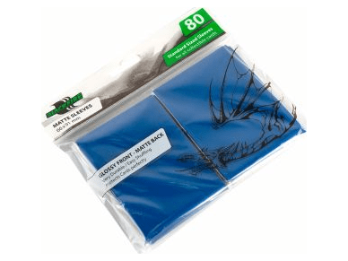 Протекторы Blackfire Matte Sleeves синие (80 шт., 66x91 мм)