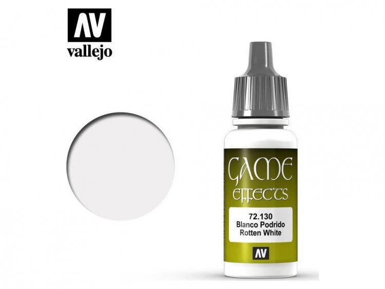 Краска Vallejo Game Color: Rotten White 72.130