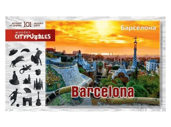 Пазл Wooden Citypuzzles: Барселона