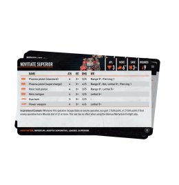 Kill Team: Novitiates – Datacards (предзаказ 2024, GW Direct)