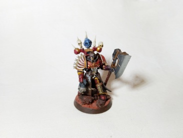 Warhammer 40k Chaos Space Marine Master of Executions (Pro-Painted)