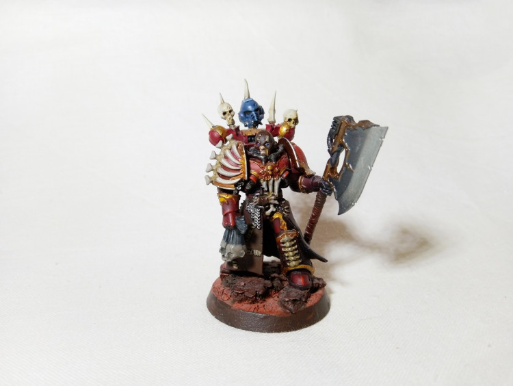 Warhammer 40k Chaos Space Marine Master of Executions (Pro-Painted)