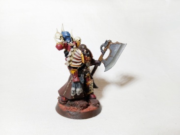 Warhammer 40k Chaos Space Marine Master of Executions (Pro-Painted)