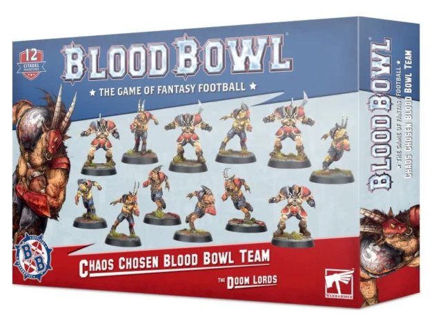 The Doom Lords - Chaos Chosen Blood Bowl Team 2020