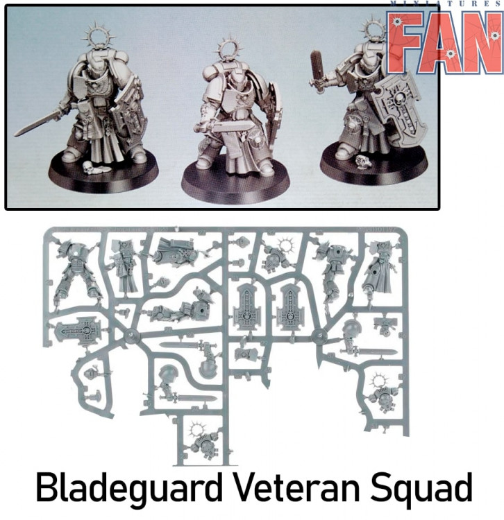 Indomitus Bladeguard Veteran Squad x3