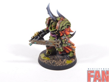 Warhammer 40k Death Guard Blightlord Terminators (Pro-Painted)