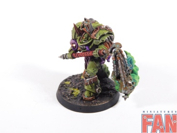 Warhammer 40k Death Guard Blightlord Terminators (Pro-Painted)