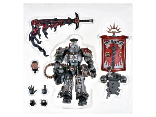 WH40K: Фигурка JOYTOY - Grey Knights Castellan Crowe