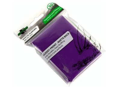 Протекторы Blackfire Matte Sleeves фиолетовые (50 шт., 66x91 мм)