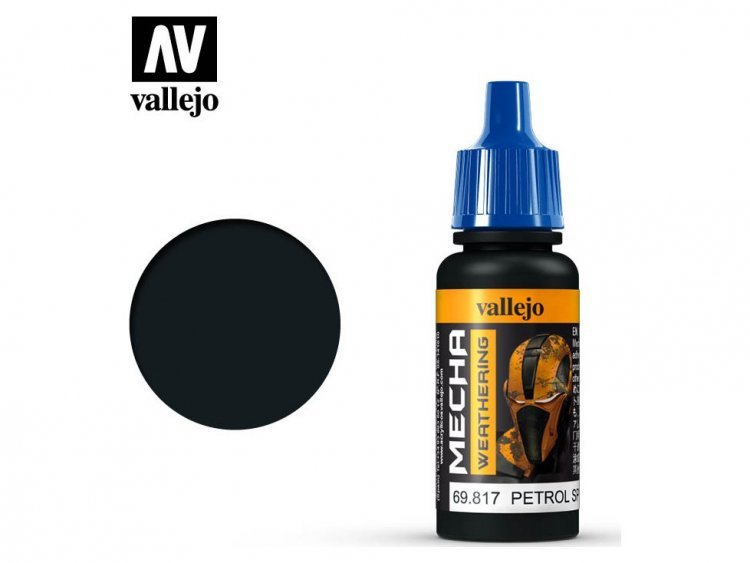 Краска Vallejo Mecha Weathering: Petrol Spills (Gloss) 69.817