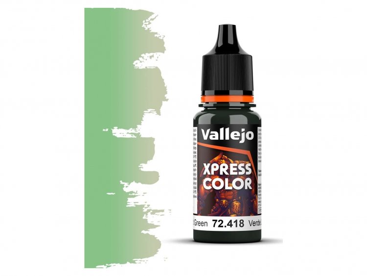 Краска Vallejo Xpress Color: Lizard Green 72.418