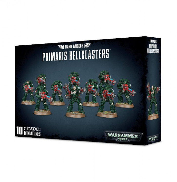 Dark Angels Primaris Hellblasters