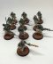 Warhammer 40k Astra Militarum Cadian Shock Troops x10 (99120105039) (Painted)