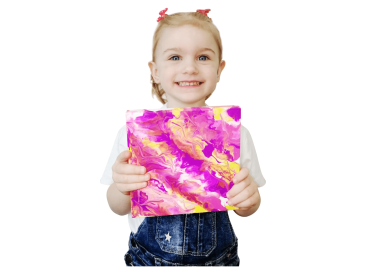 Набор для творчества. "Флюид АРТ" (набор №4, розовые цвета)