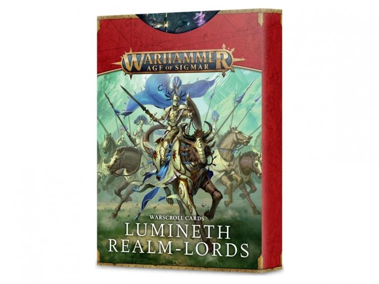 Warscroll Cards: Lumineth Realm-lords (предзаказ 2022, Age of Sigmar)