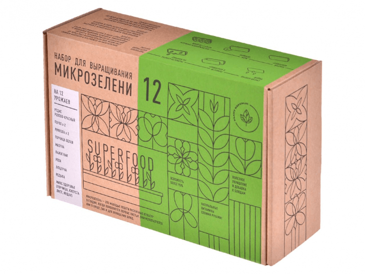 Plant Republic: Микрозелень "12 урожаев"