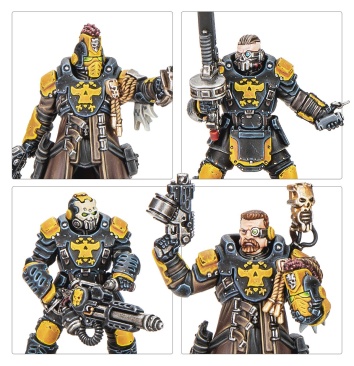 Palanite Enforcer Captains &amp; Sergeants