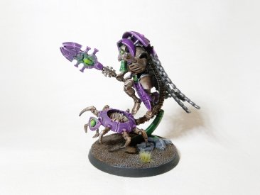 Warhammer 40k Necron Cryptek (Pro-Painted)