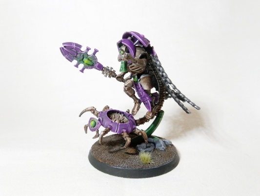 Warhammer 40k Necron Cryptek (Pro-Painted)