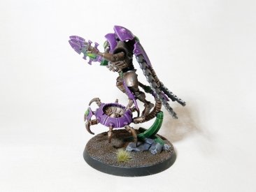 Warhammer 40k Necron Cryptek (Pro-Painted)