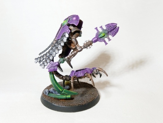 Warhammer 40k Necron Cryptek (Pro-Painted)