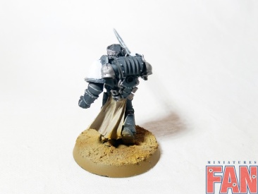 Warhammer 40k Space Marine Black Templars Empreror's Champion (Pro-Painted)