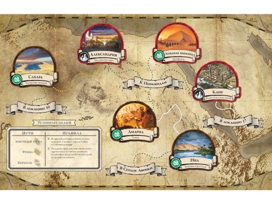 Настольная игра Древний ужас: Под пирамидами