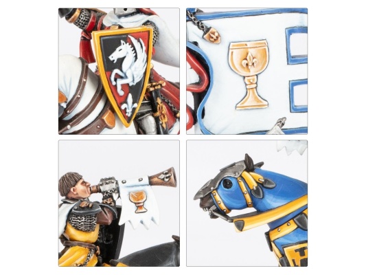 Grail Knights Command (предзаказ 2024, The Old World, Kingdom of Bretonnia)