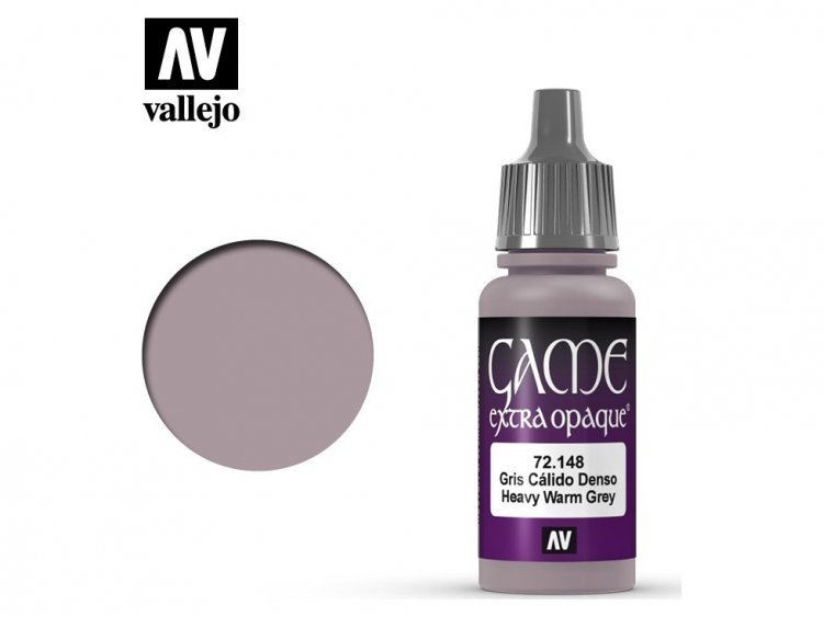 Краска Vallejo Game Extra Opaque: Heavy Warm Grey​ 72.148