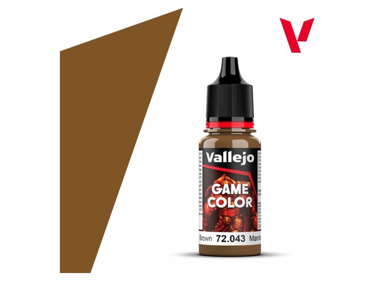 Краска Vallejo Game Color: Beastly Brown 72.043