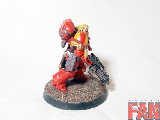 Warhammer 40k Space Marine Primaris Lieutenant With Stalker Bolt Rifle (Pro-Painted)
