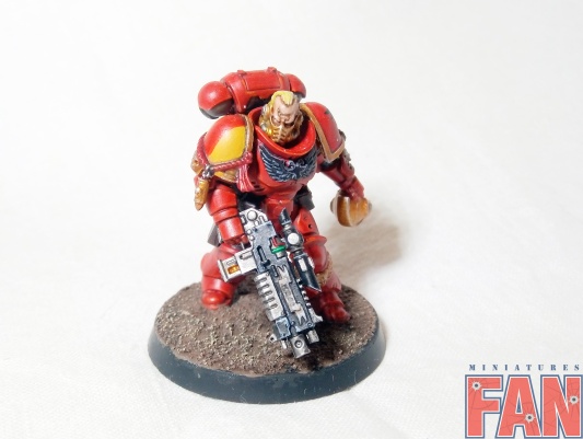 Warhammer 40k Space Marine Primaris Lieutenant With Stalker Bolt Rifle (Pro-Painted)