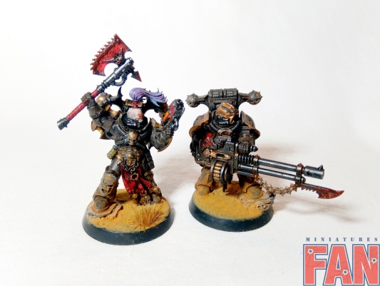 Warhammer 40k Chaos Space Marines x10 (Pro-Painted)