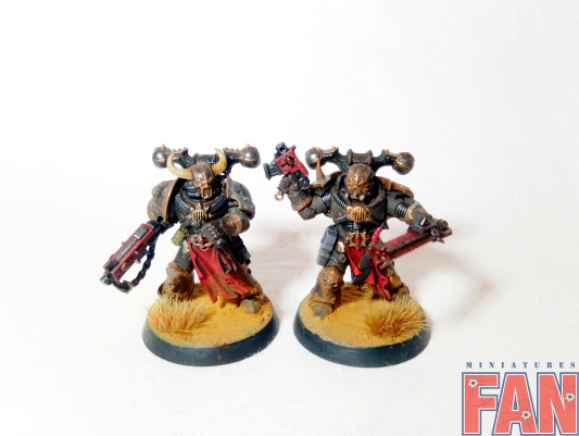 Warhammer 40k Chaos Space Marines x10 (Pro-Painted)