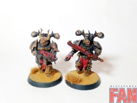 Warhammer 40k Chaos Space Marines x10 (Pro-Painted)